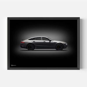 Auto Poster GT63 AMG - Dunkel - CARTISTRY®