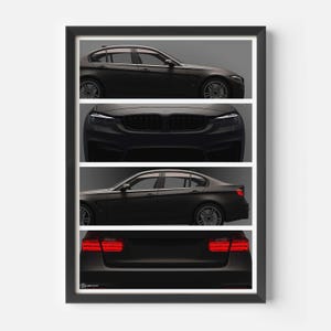 Dettagli del poster dell'auto M3 - CARTISTRY®