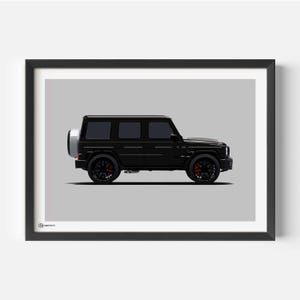 Car Poster G63 AMG - Light - CARTISTRY®