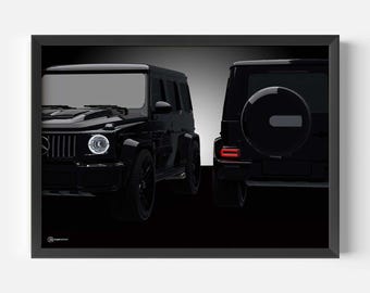 Car Poster G63 AMG - CARTISTRY®