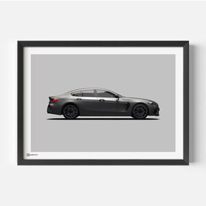 Poster auto M8 - Luce - CARTISTRY®