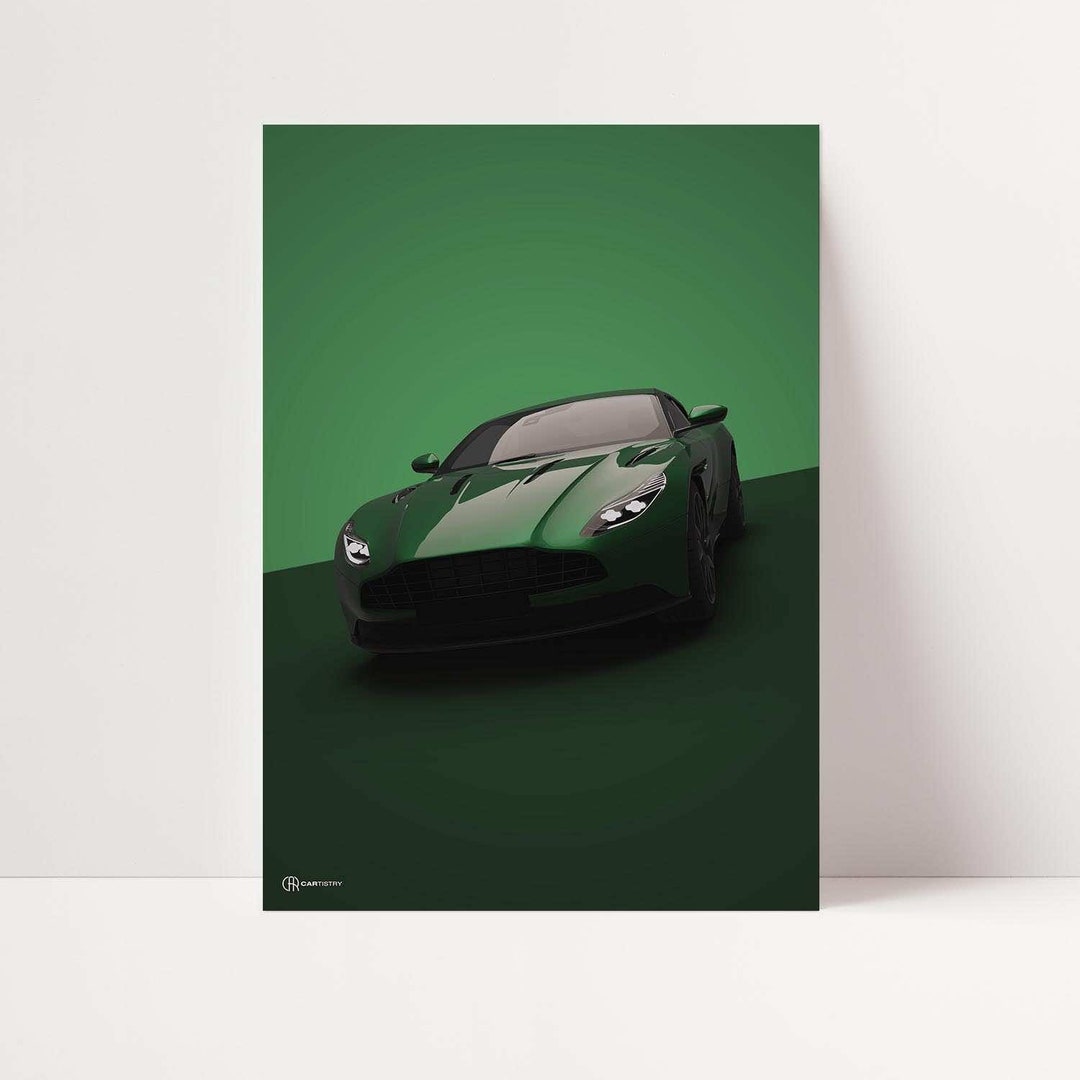 DB11 Poster Vertical Sports Car Poster Car Posters Art Etsy