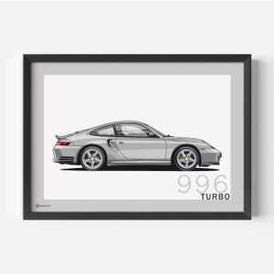 Autoposter 911 (996) Turbo - CARTISTRY®