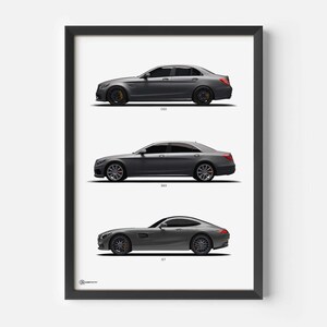 Poster auto serie AMG - CARTISTRY®