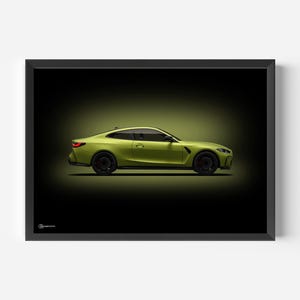 Auto Poster M4 G82 - Dunkel - CARTISTRY®