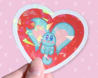Elfilin Holographic Sticker | Kirby and The Forgotten Land | Nintendo | Cute | Kawaii | Decorative | Holo | Scrapbooking | Gift