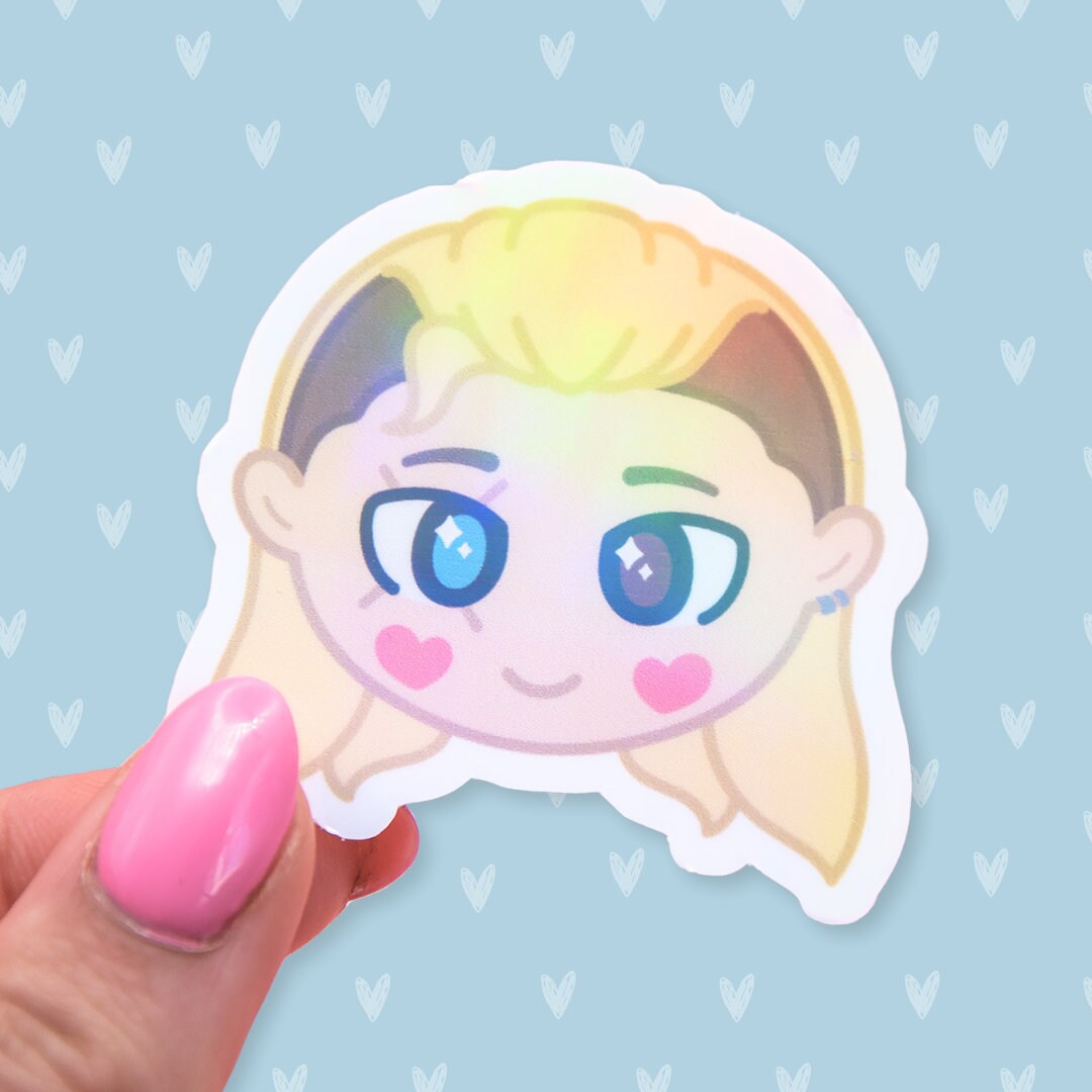 Sova Holographic Sticker | Cute | Kawaii | Chibi | Gift | Valorant ...