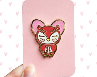 Celeste Hard Enamel Pin | Animal Crossing | ACNH | New Horizons | Owl | Enamel Pins | Collectible | Pin Collection | Cute | Kawaii | Gift