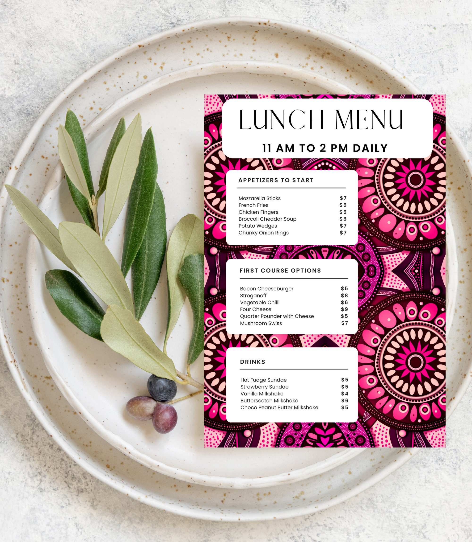 African Ankara Lunch Menu Wedding Menu Birthday Dinner Menu Nigerian ...