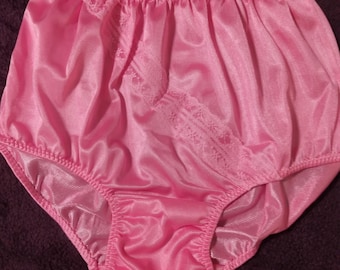 Vintage Nylon Panty With Double Nylon Gusset