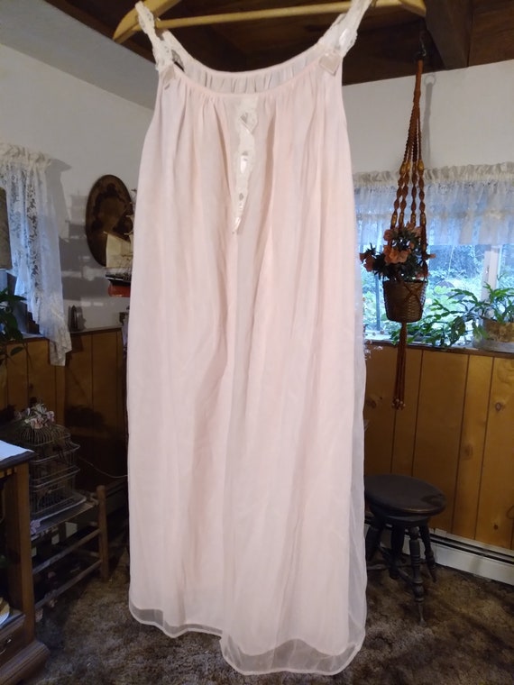 Vintage chiffon nightgown