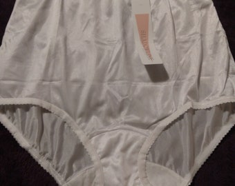 Vintage Nylon Bikini Panty With Double Nylon Gusset