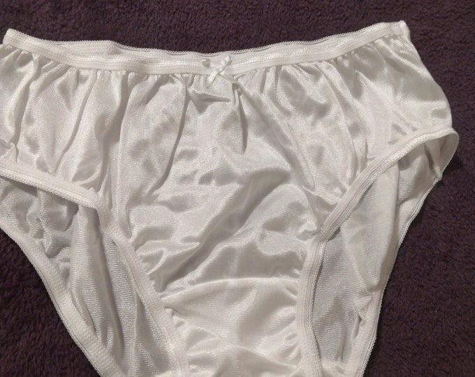 Vintage Nylon Bikini Panty With Double Nylon Gusset Etsy