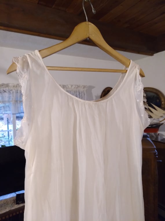 Vintage chiffon nightgown