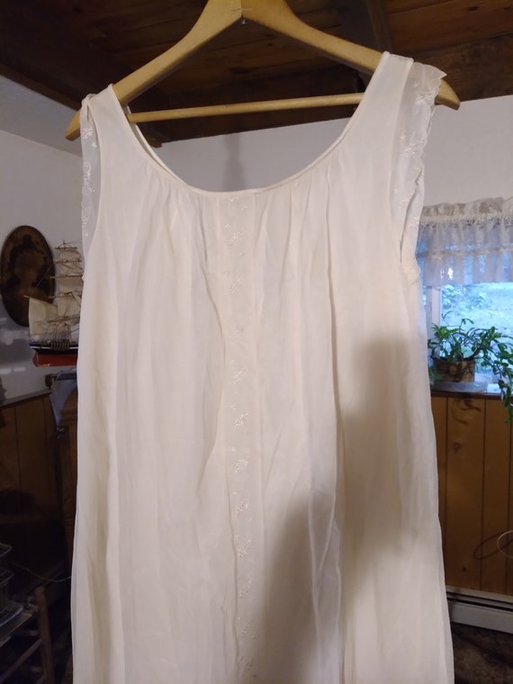 Vintage chiffon nightgown - image 2
