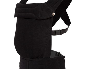 Baby Carrier ~ New Born ~ Infant - Toddler ~ Ergonomic ~ Wool ~ Adaptable for Baby's 2 Months to 2 Years ~ Back & Front Use ~ Lightweight