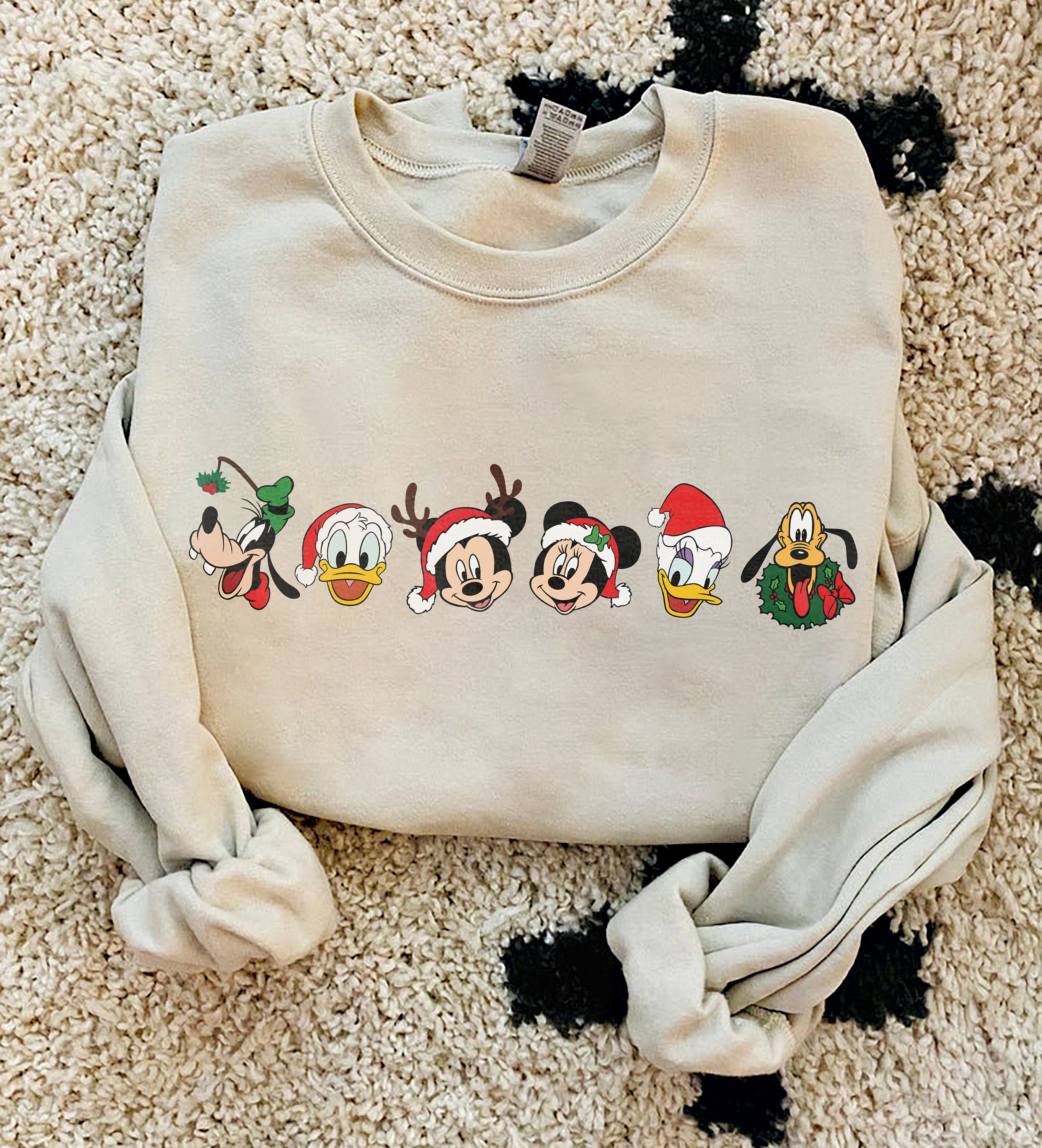 Discover Disney Friends Christmas Sweatshirt, Mickey Christmas Sweatshirt