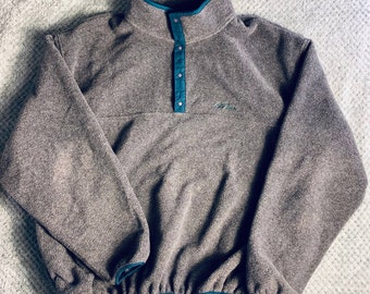 fuzzy fleece pullover mens