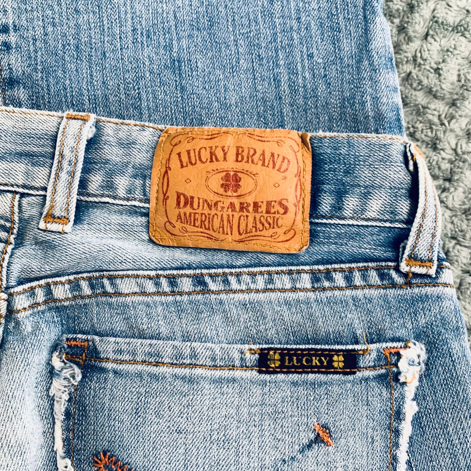 Vintage Lucky Brand Dungarees Sweet 
