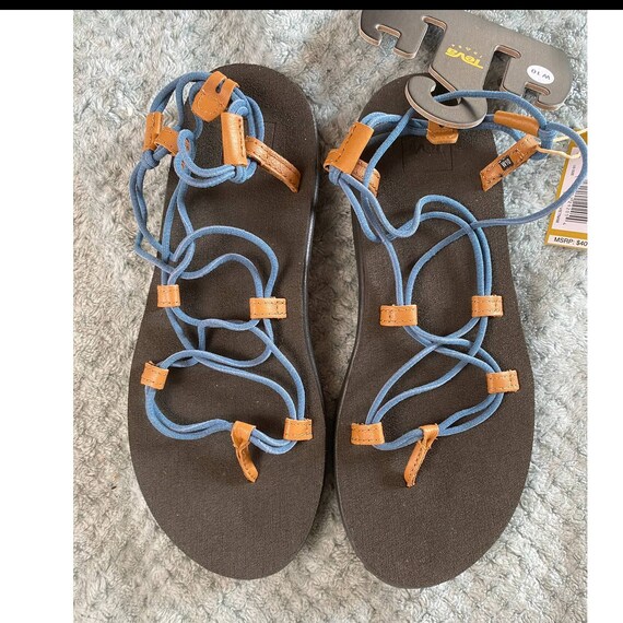 NWT TEVA Voya Infinity Black Strappy 