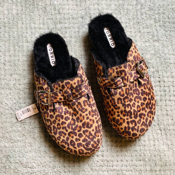 cheetah clogs