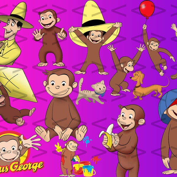 Curious George - Etsy