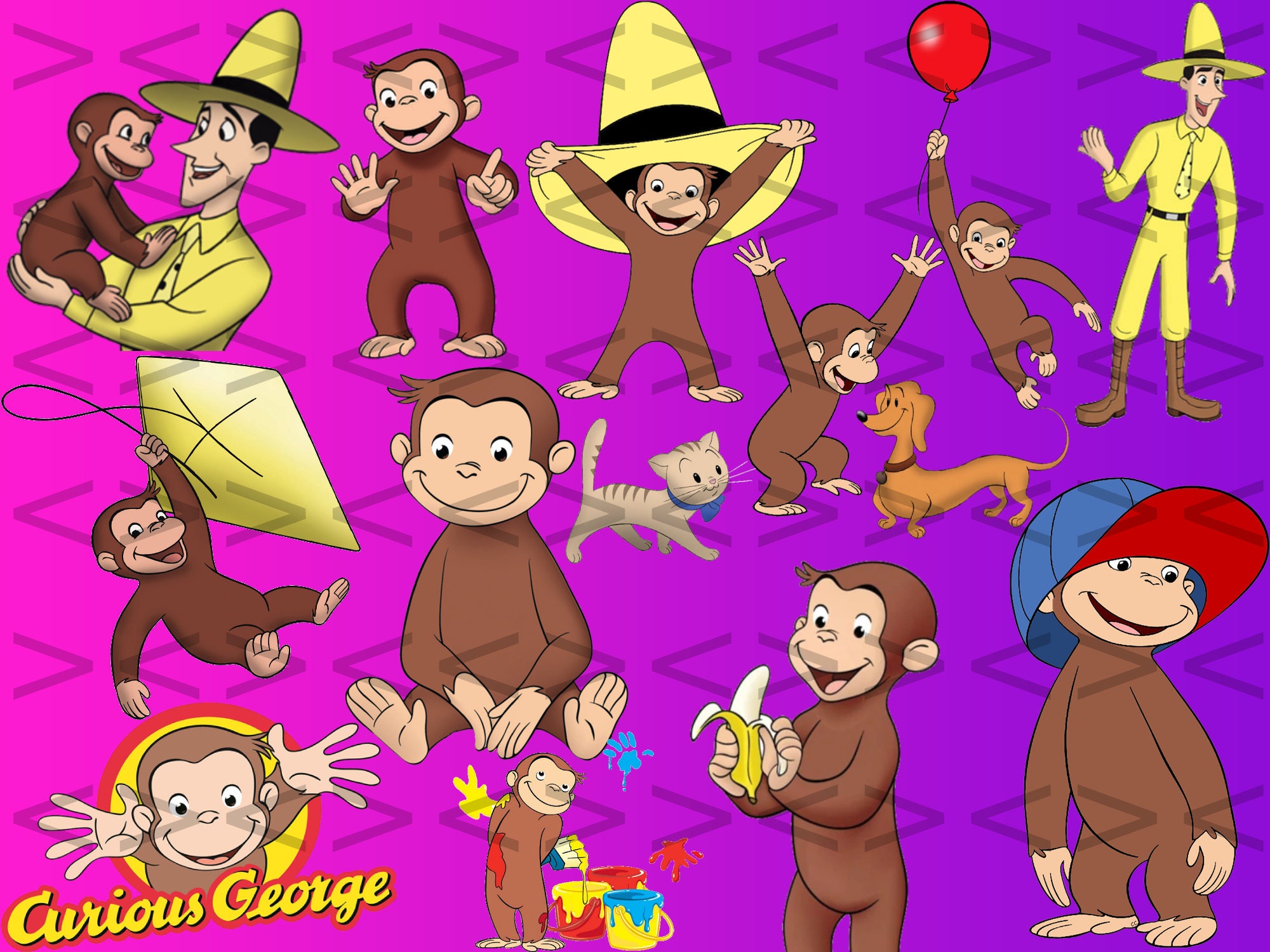 George curioso png