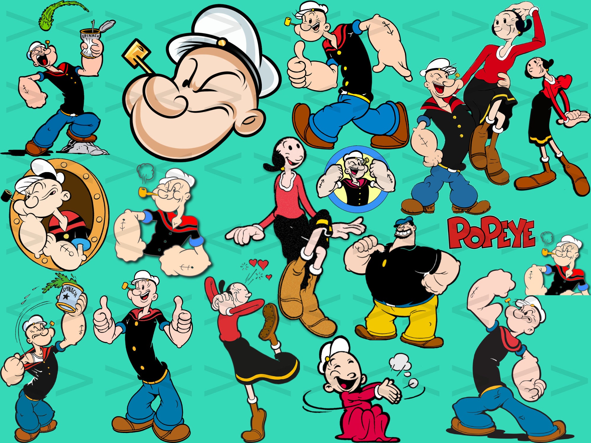 Just like this amazing Popeye tattoo by #alinafokina I am … | Flickr