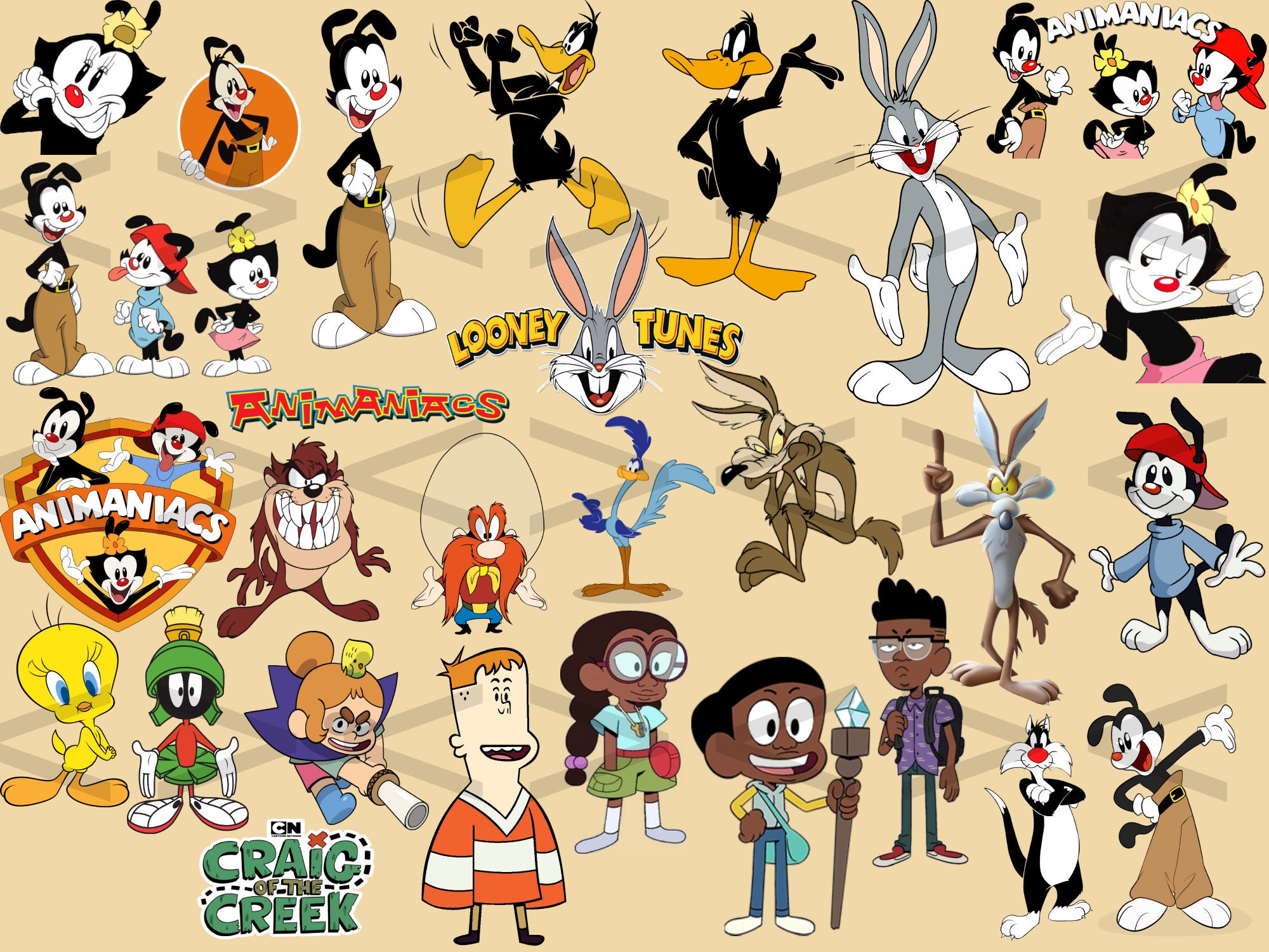 Craig of the Creek Animaniacs and Lonney Tunes Instant - Etsy Craig of the Creek Animaniacs and Lonney Tunes Instant - Etsy