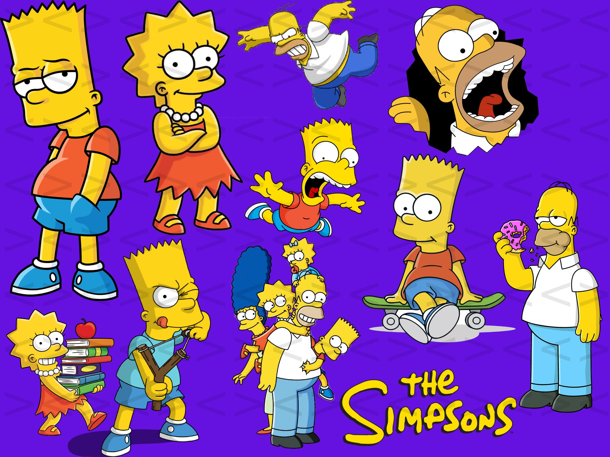 Simpson Animation Clipart