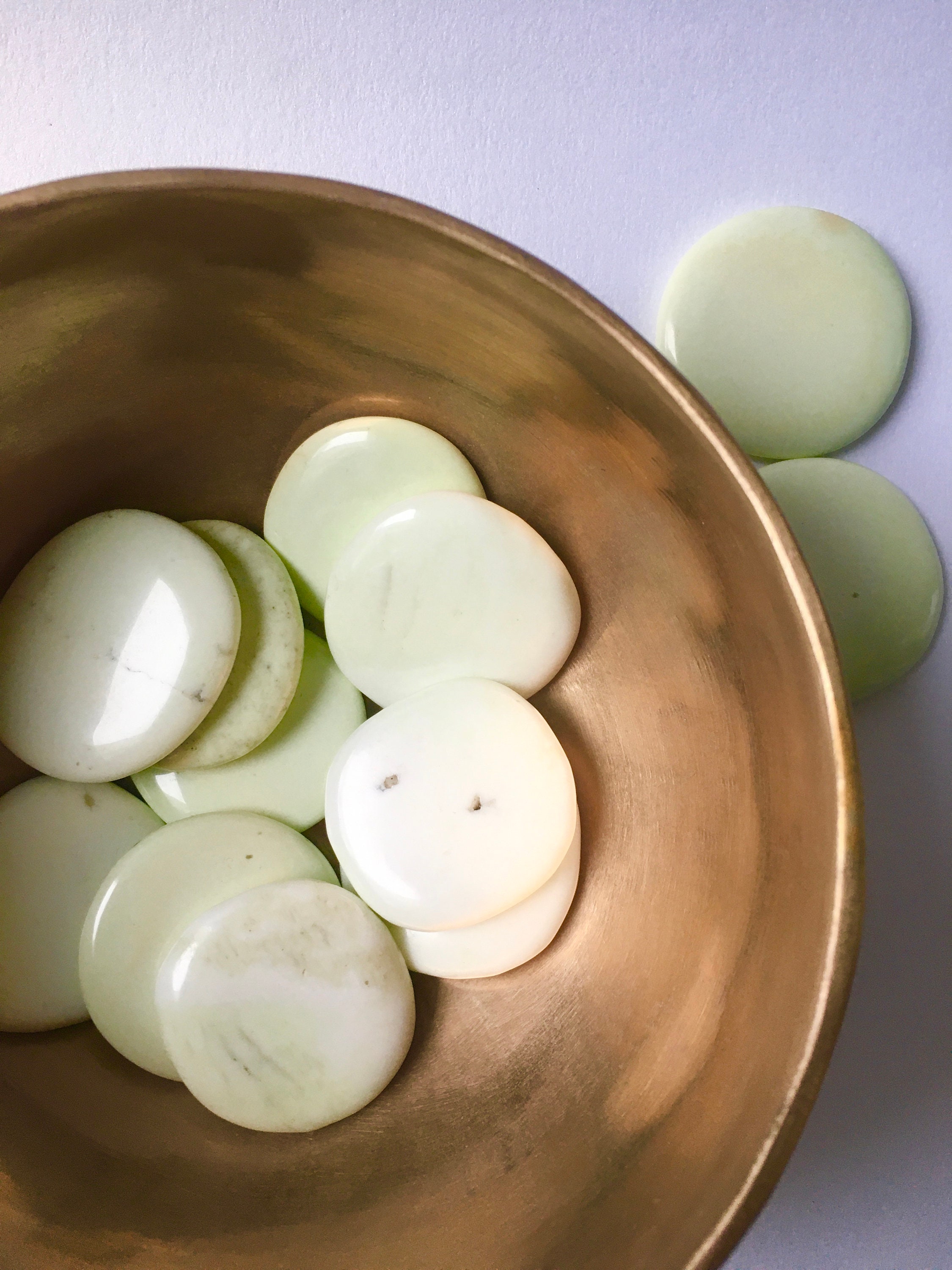 Magnésite Citron | Galet