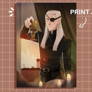 Art d'Aemond Targaryen, art HOTD