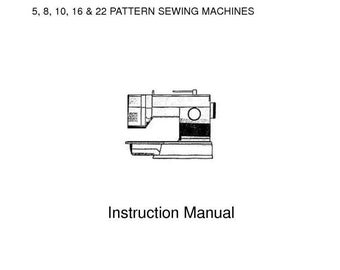 PDF Singer 9005-9008-9010-9015-9018-9020-9022-9026-9027 Sewing Owners Manual DIGITAL