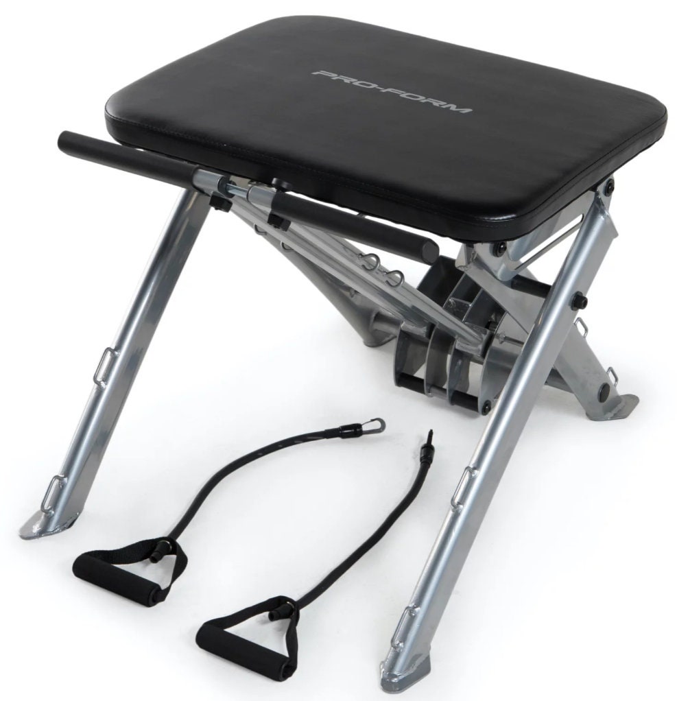 Proform Pilates Chair Total Body Balance Training Adjustable FREE