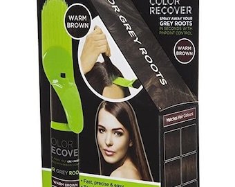 LOT OF 6 Michel Mercier SOS Color Recover Warm Brown dye for Gray Roots Touch-ups Free Shipping