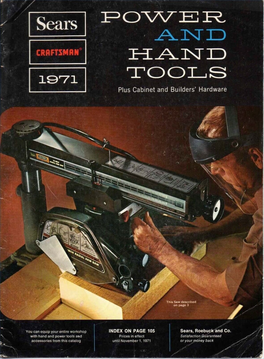 Download Vintage Sears Craftsman 1971 Power and Hand Tools Catalog Etsy