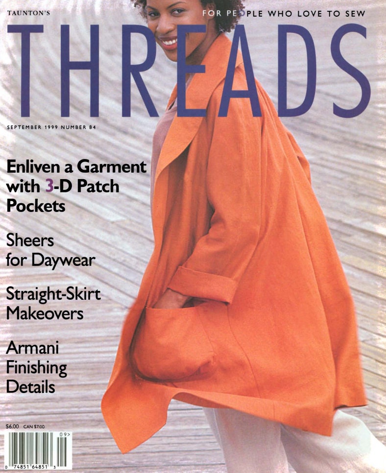 Threads Magazine September 1999 Number 84 Issue for People Who Love to ...
