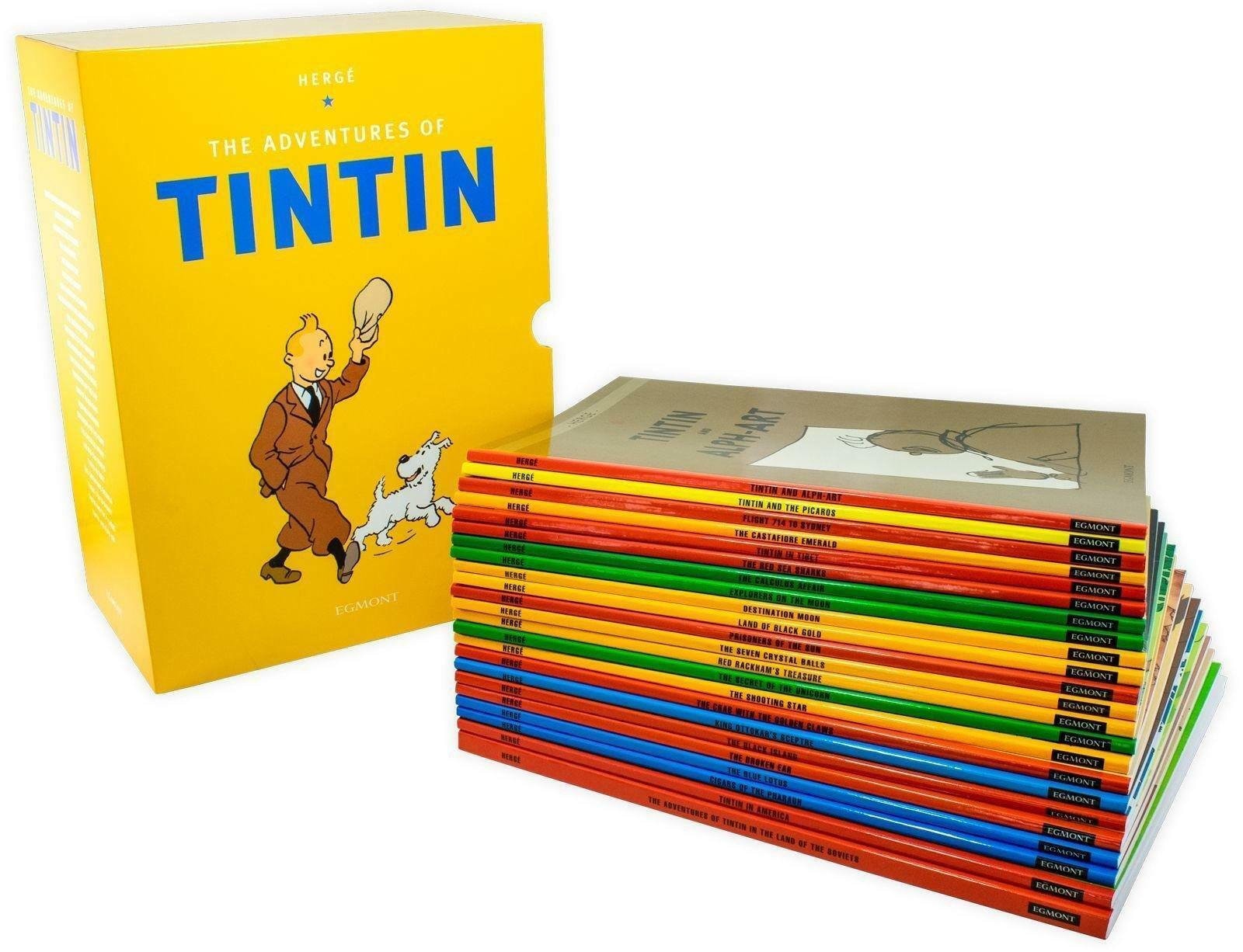 Tintin (Anglais) (tome 16) - (Hergé) - Aventure-Action []