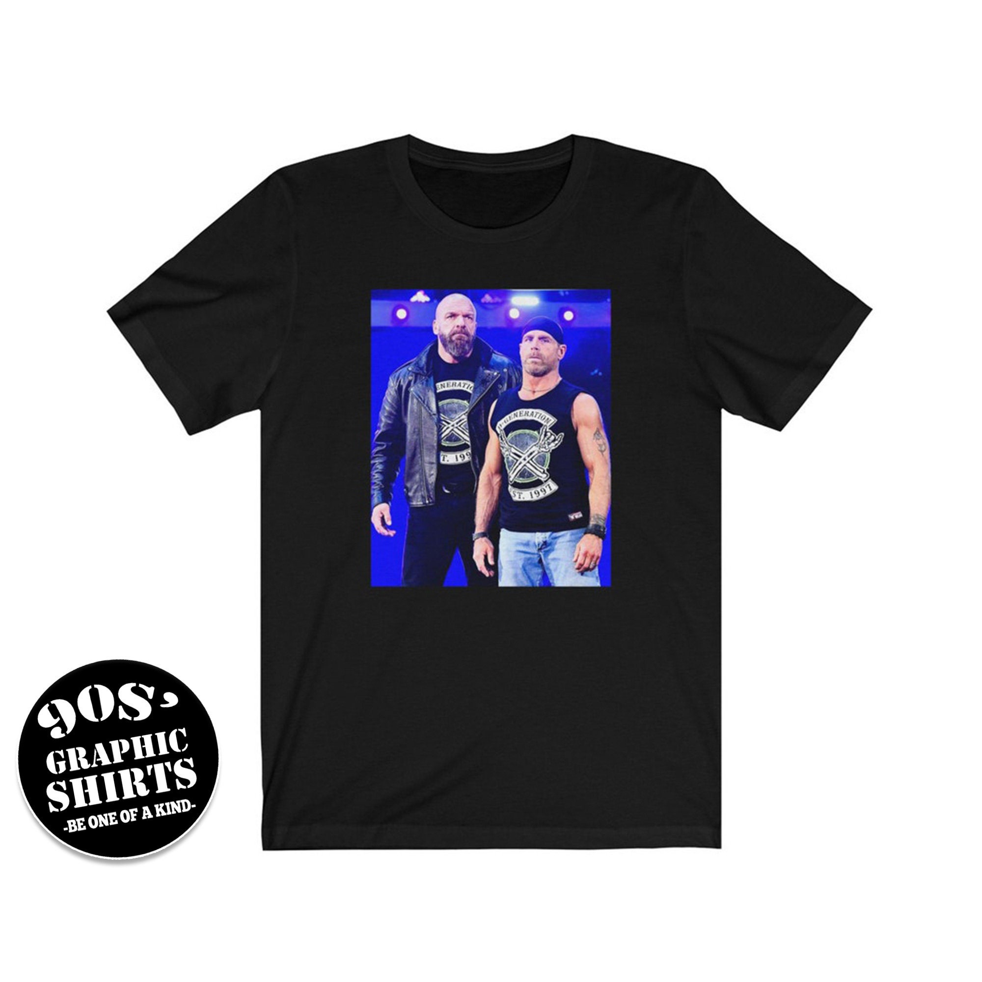 Shawn Michaels Shirt Triple H Shirt 