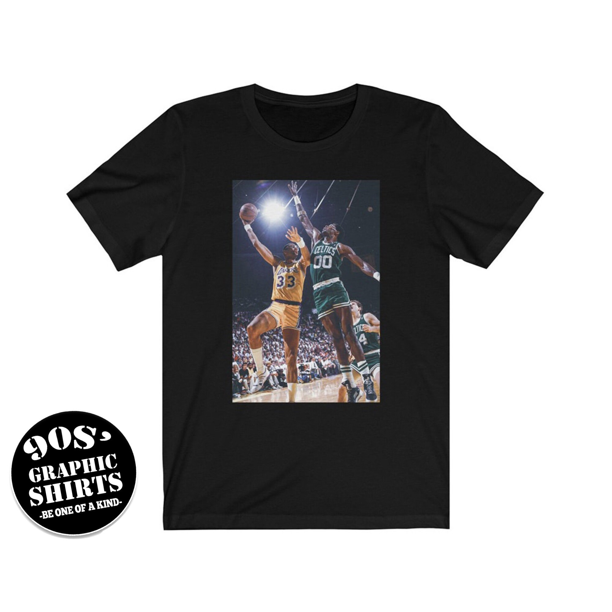 Kareem Abdul Jabbar Shirt Robert Parish 