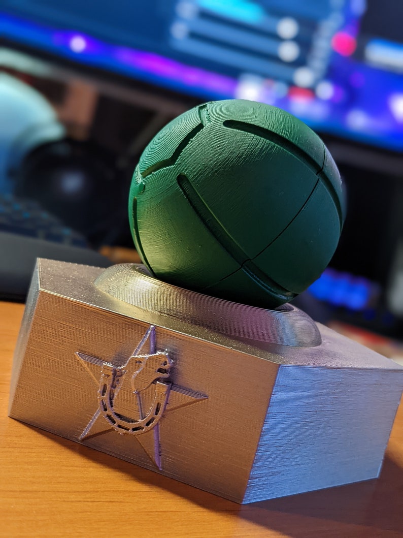 3D Gyro Zeppeli Steel Ball With Stand Jjba Fictional Shelf Etsy UK