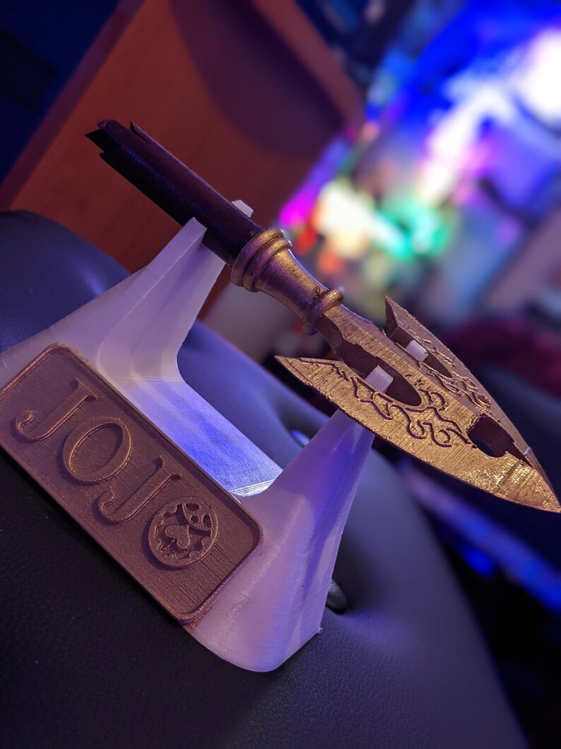 Stand Arrow Jjba Stand Holder Jotaro Kujo Display Bizarre Etsy