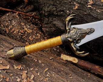Barbarian Sword Replica 43 Inch Anniversary Birthday Gift for Him Fantasy Sword