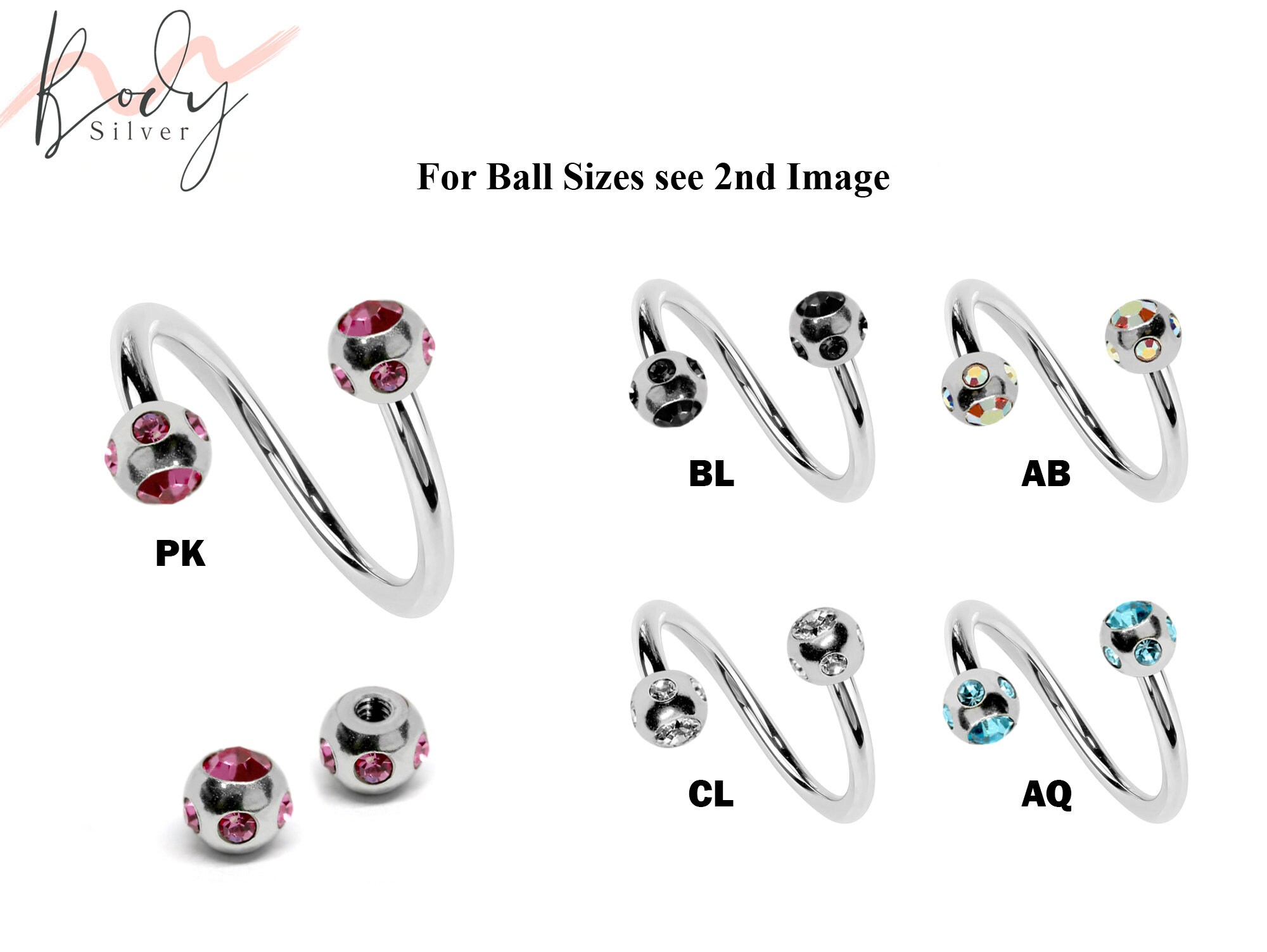 Twisted barbell best sale
