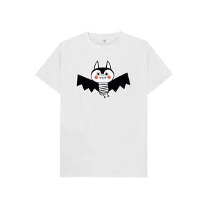 Halloween Bat T-Shirt - Kids - Organic, Sustainable Cotton - Plastic-Free Materials & Packaging