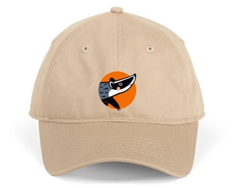Badger Baseball Cap - 6-Panel -  Bert - Organic, Sustainable Cotton - Plastic-Free Materials & Packaging