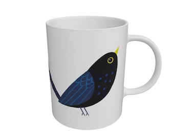 Blackbird Mug - Brian - Vegan inks & plastic-free packaging