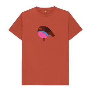 Robin T-Shirt - 'Rita' - Herren - Biologisch, nachhaltige Baumwolle - Plastikfreie Materialien & Verpackung