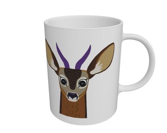 Deer Mug - Reg - Vegan inks & plastic-free packaging