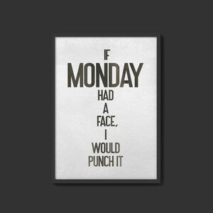 Funny Work From Home Art | Funny Office Wall Art | Office Humor Sign | Printable Wall Art | Funny Home Decor | Funny Office Gift | Monday